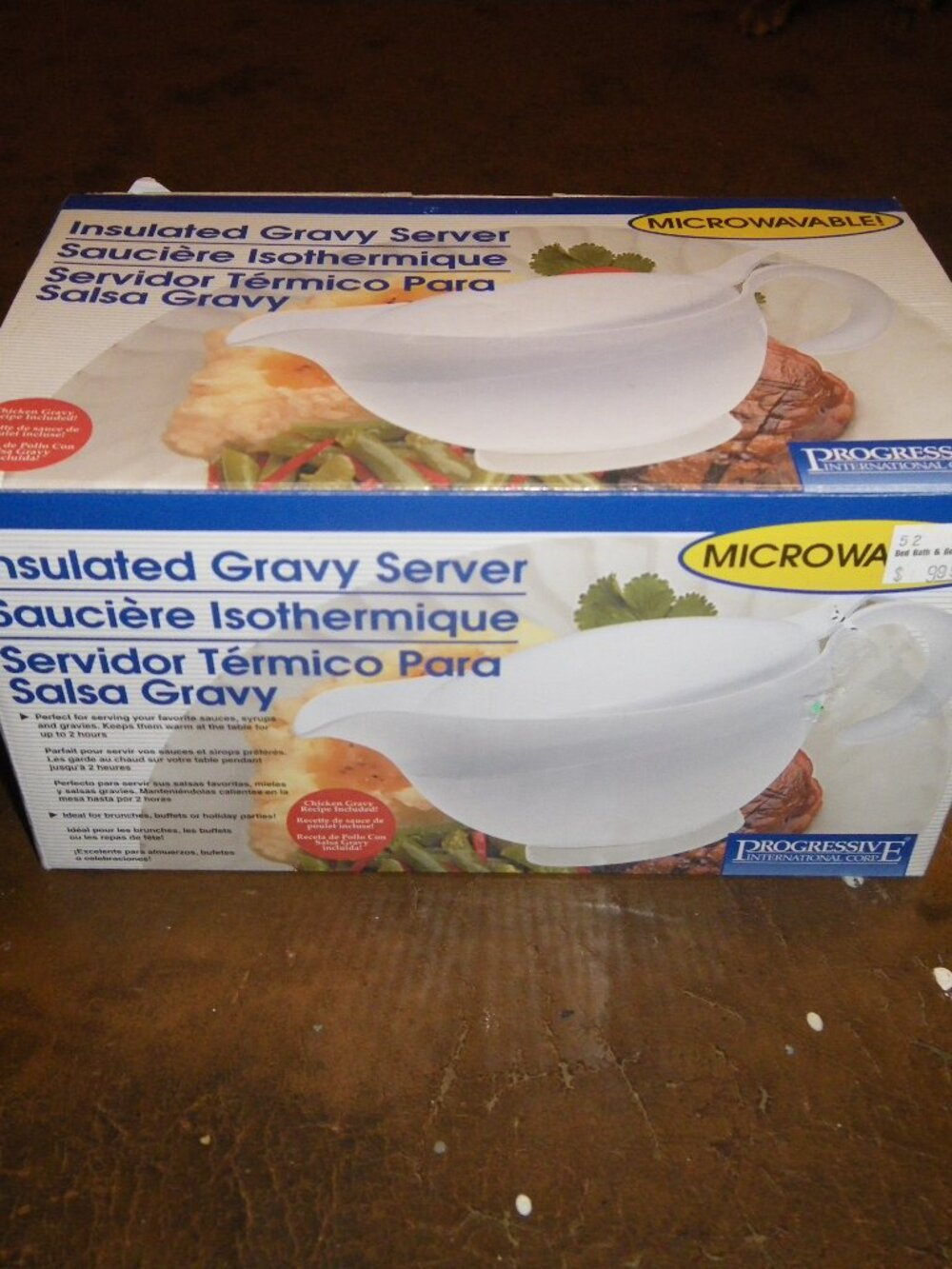 Insulated Gravy Server Microwavable!